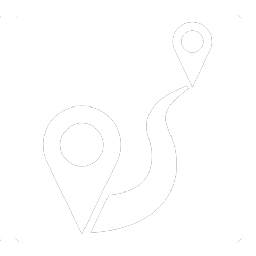 gps white icon