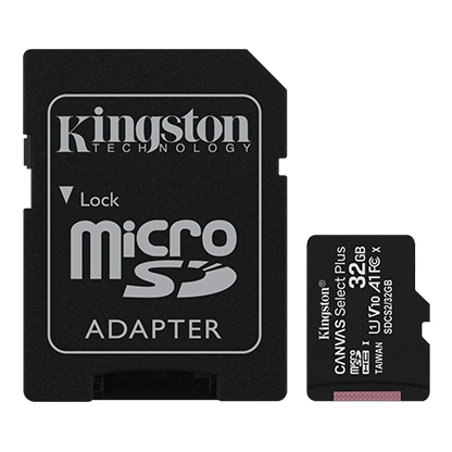 Kingston Canvas Select Plus 32GB Micro SD Card
