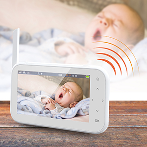 Rexing 4.5 Video Baby Monitor w/ Night Vision and Two-way Talking White  BBYBM1 - Best Buy