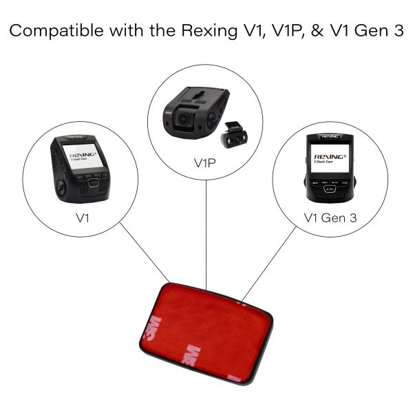 V1 V1P V1Gen3 AdhesiveMounts Compatible