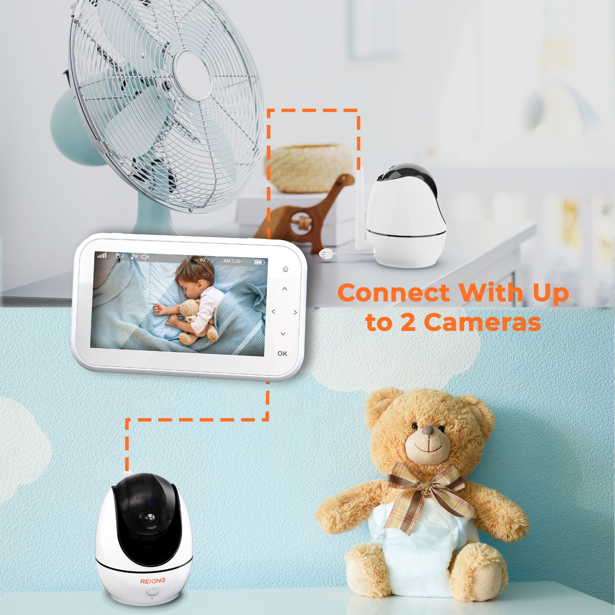 1080p Full HD Camera for Video Baby Monitor BM01