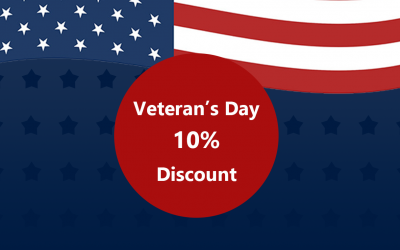 Veteran’s Day Exclusive Discount