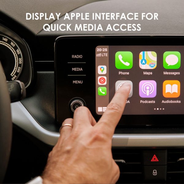 2 in 1 Wireless Android Auto CarPlay Adapter wireless Apple CarPlay  Accessories