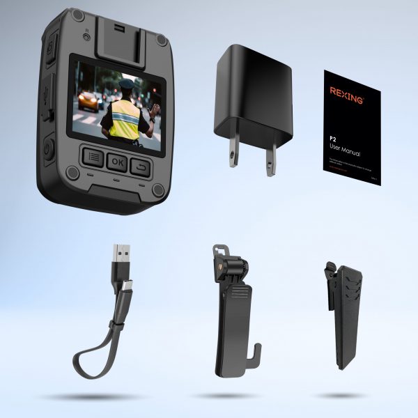 Rexing P2 FHD Body Camera 1080p Full HD With Type-C Port - Image 8