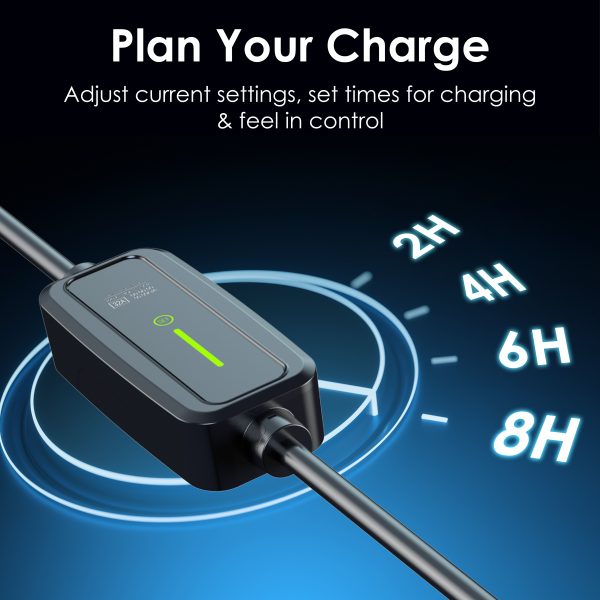 J1772 32A Portable Charger | Rexing USA