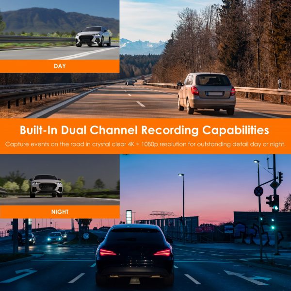 REXING Wireless Multimedia Receiver RoadMate CPDuo - CarPlay + Android Auto + Dash Cam Feature - Image 3