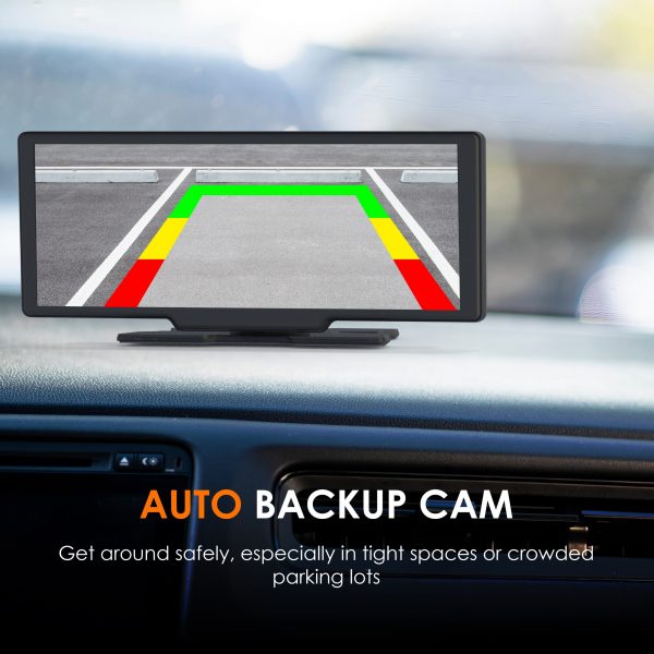 REXING CPDuo Pro - Wireless Apple CarPlay / Android Auto Receiver with 10.26-inch LCD Touchscreen - Image 4