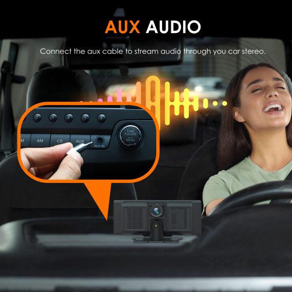 REXING CPDuo Pro - Wireless Apple CarPlay / Android Auto Receiver with 10.26-inch LCD Touchscreen - Image 8