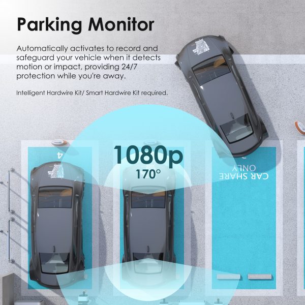 Rexing DT2 Dual Channel 1080p Front and Rear Dash Cam (Open Box) - Image 3