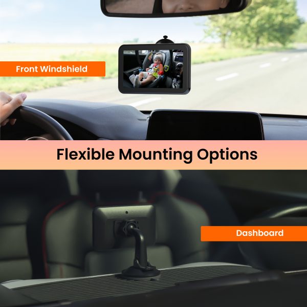 Rexing BC500 In-Car Baby Monitor HD 1080p & Infrared Night Vision - Image 3