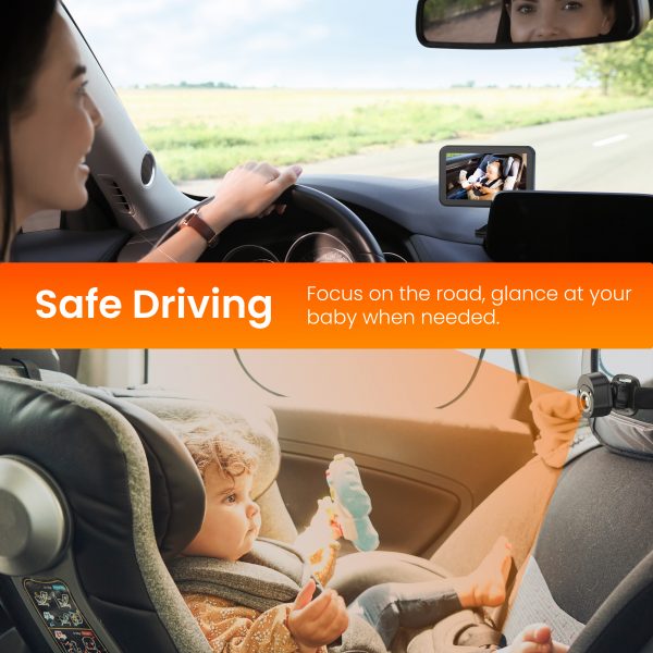 Rexing BC500 In-Car Baby Monitor HD 1080p & Infrared Night Vision - Image 5