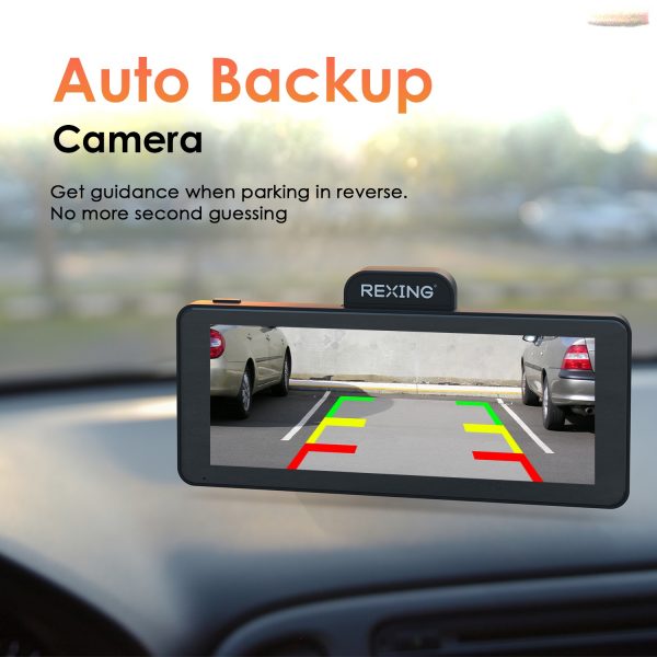 Rexing CP DUO 686 Wireless Apple CarPlay & Android Auto Display with 4K Dash Cam (Open Box) - Image 6